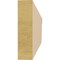 Ekena Millwork 2in. W x 8in. H x 32in. L Del Monte Woodgrain TimberThane Rafter Tail, Primed Tan RFTUR02X08X32DELRCPR - alternate 5